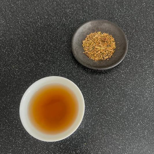 ほうじ茶と黒豆と玄米