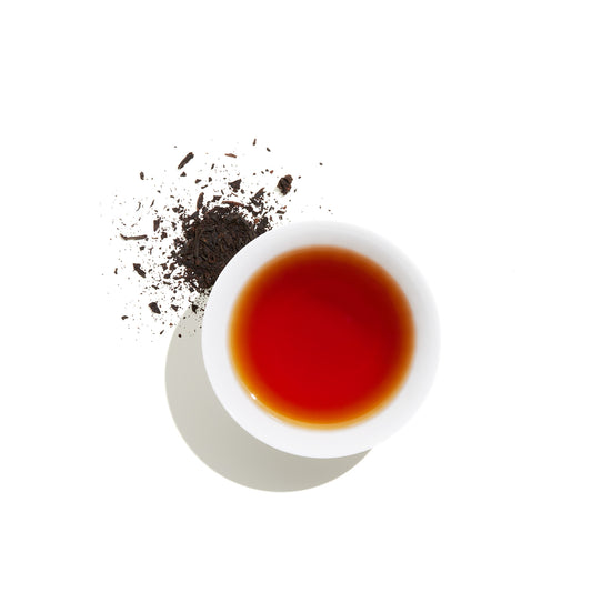 Tsushima Island Black Tea の茶葉