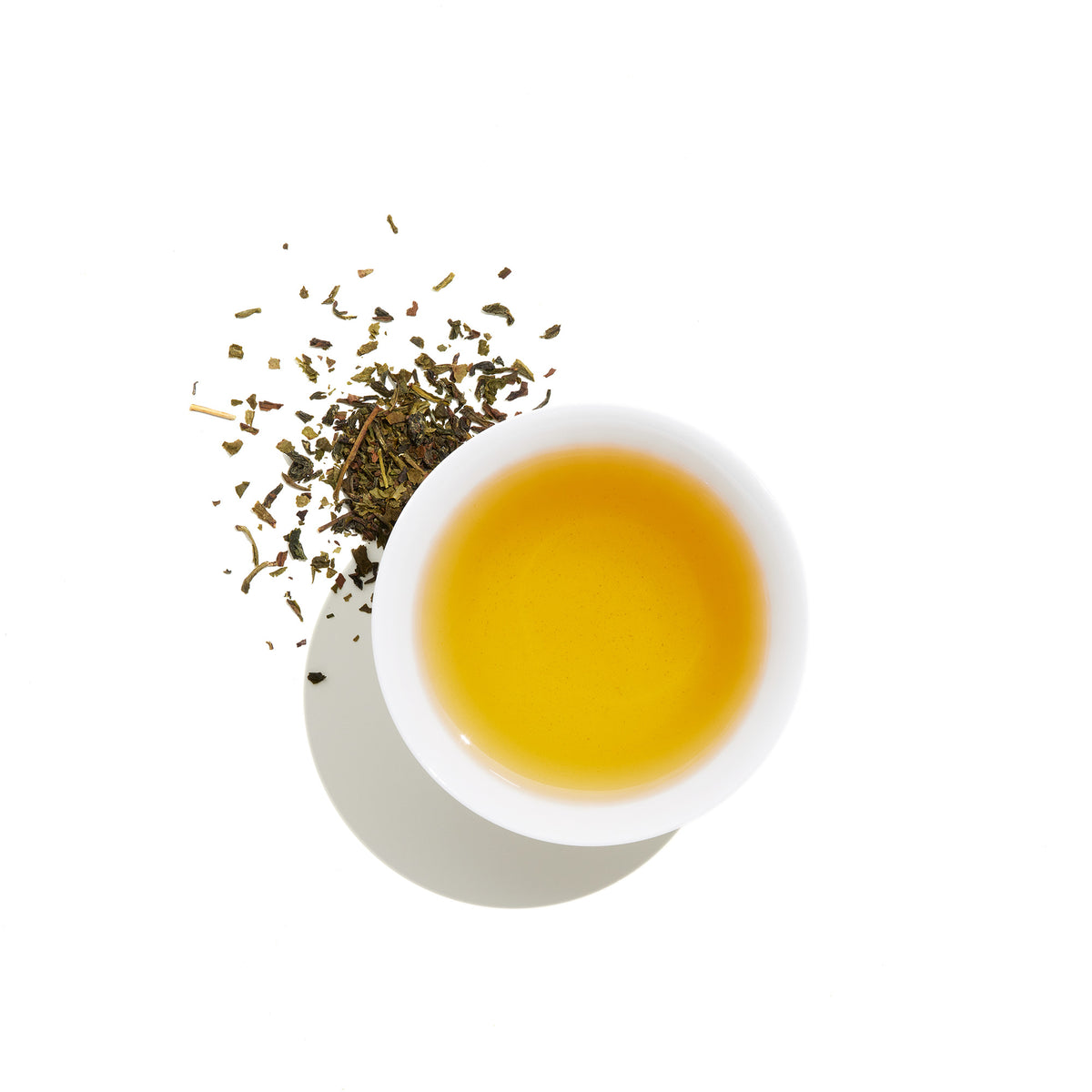 Miyazaki Green Oolong の茶葉
