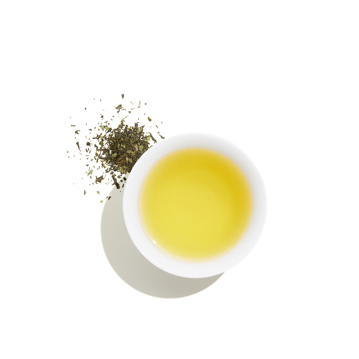 Mint Sencha の茶葉