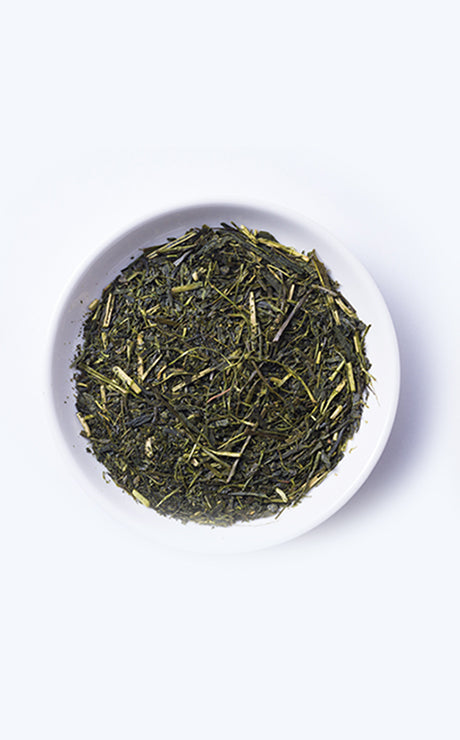 Shizuoka Strong-Fired Sencha の茶葉