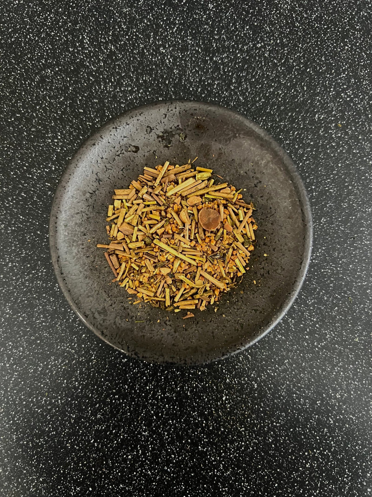 Hojicha with Black Soybean & Brown Rice — canister