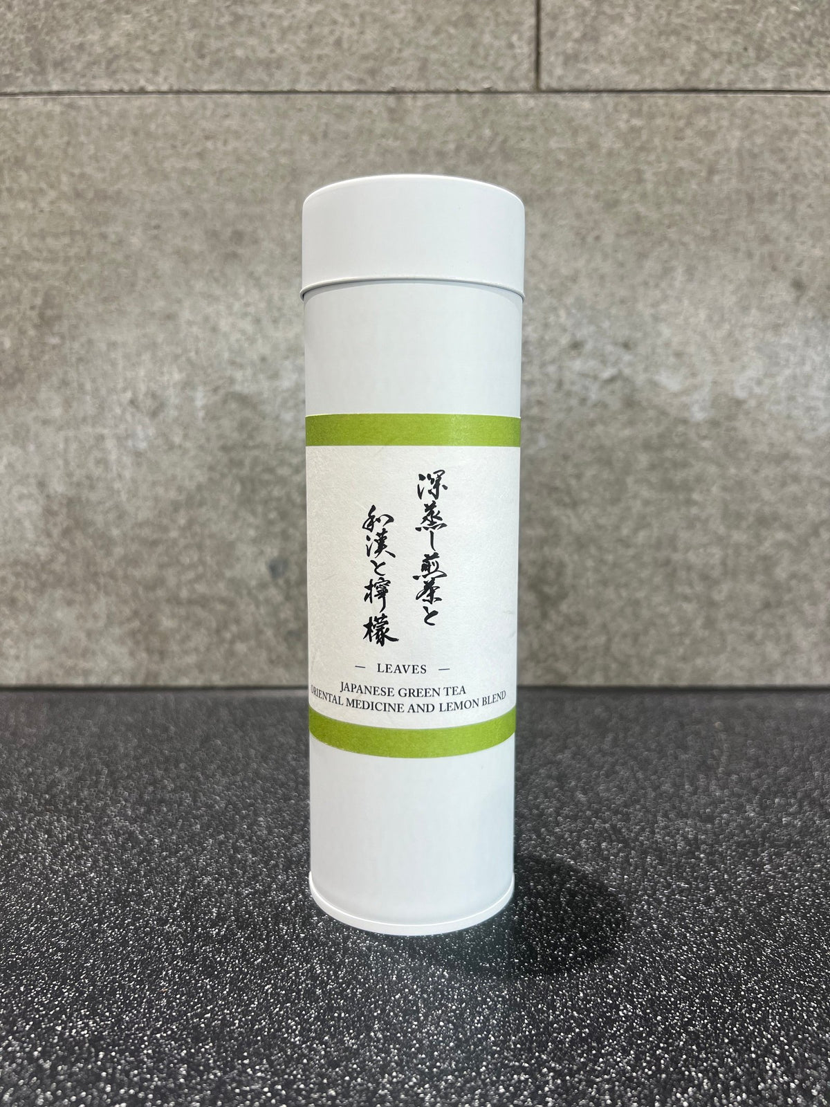 Deep-Steamed Sencha with Wakan Herbs & Lemon — canister